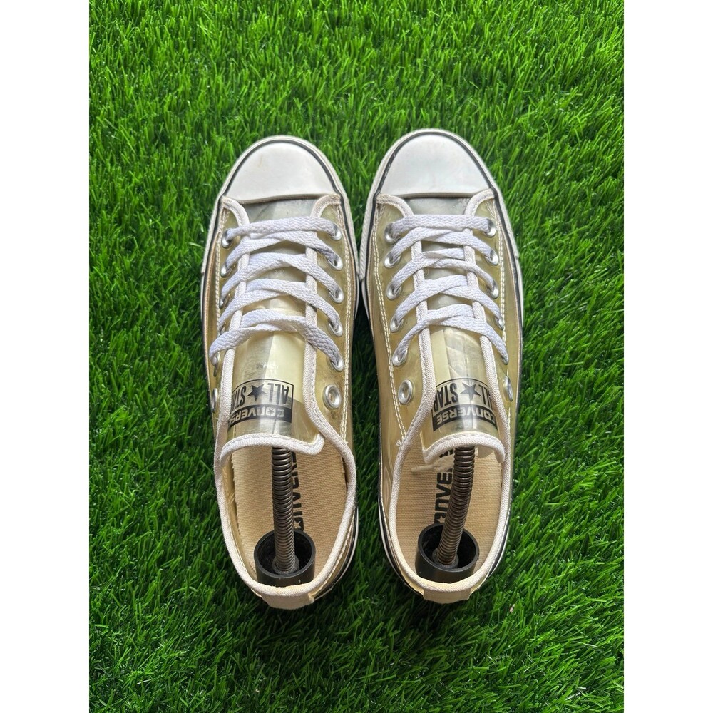 Converse Chuck Taylor All Star Ox clear plastic sz 7